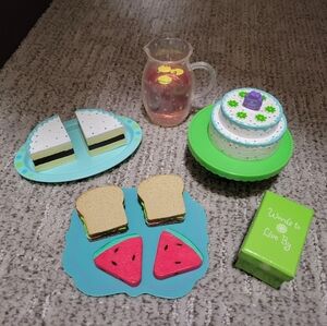 American Girl Doll Chrissa's Party Treats Cake